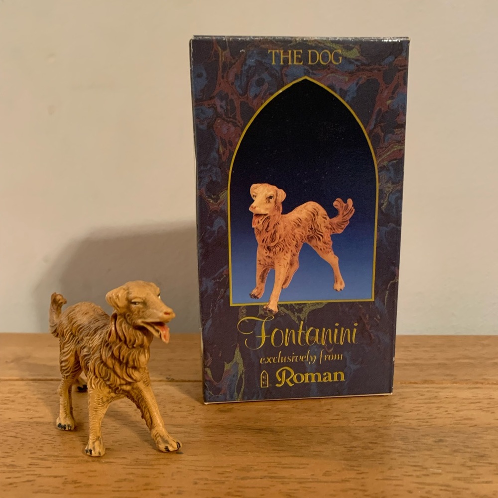 Fontanini exclusively from Roman The Dog 52538 with box no card